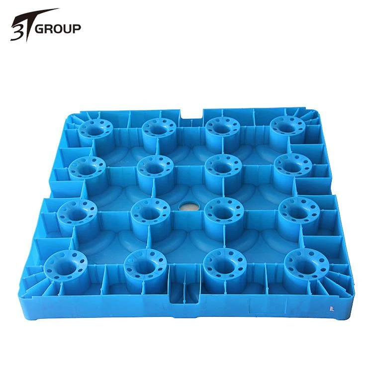 Single Faced Heavy Duty Plastic HDPE Water Bottles Pallet manufactory Single Faced Heavy Duty Plastic HDPE Water Bottles Pallet manufactory