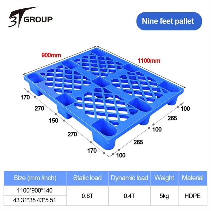 Light Duty Plastic Export Pallets