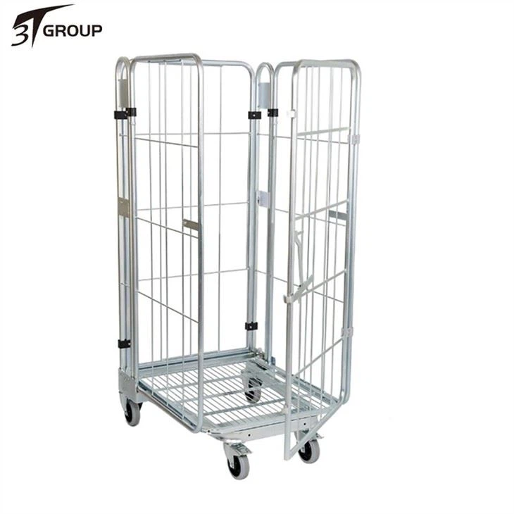 4 Wheels Collapsible Supermarket Roll Cage price